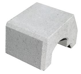 NOBI - liten støttemur betong mur stablemur