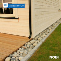Elvestein 60-120 - Norsk elvestein fra NOBI