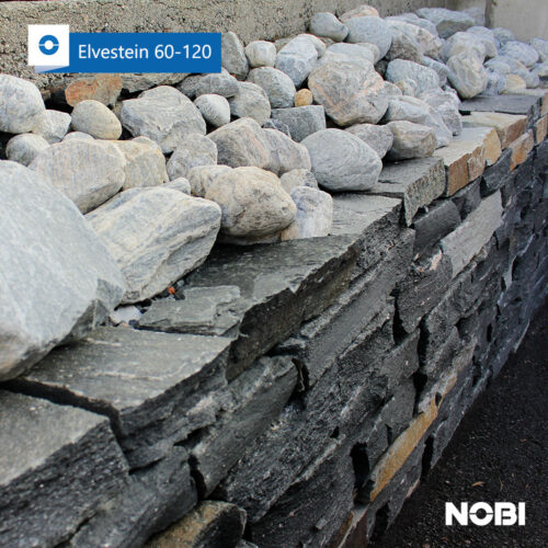 Norsk elvestein 60-120 - NOBI