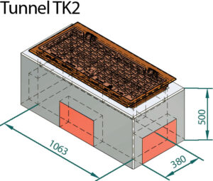 Tunnelkum Basal trekkekummer fra NOBI