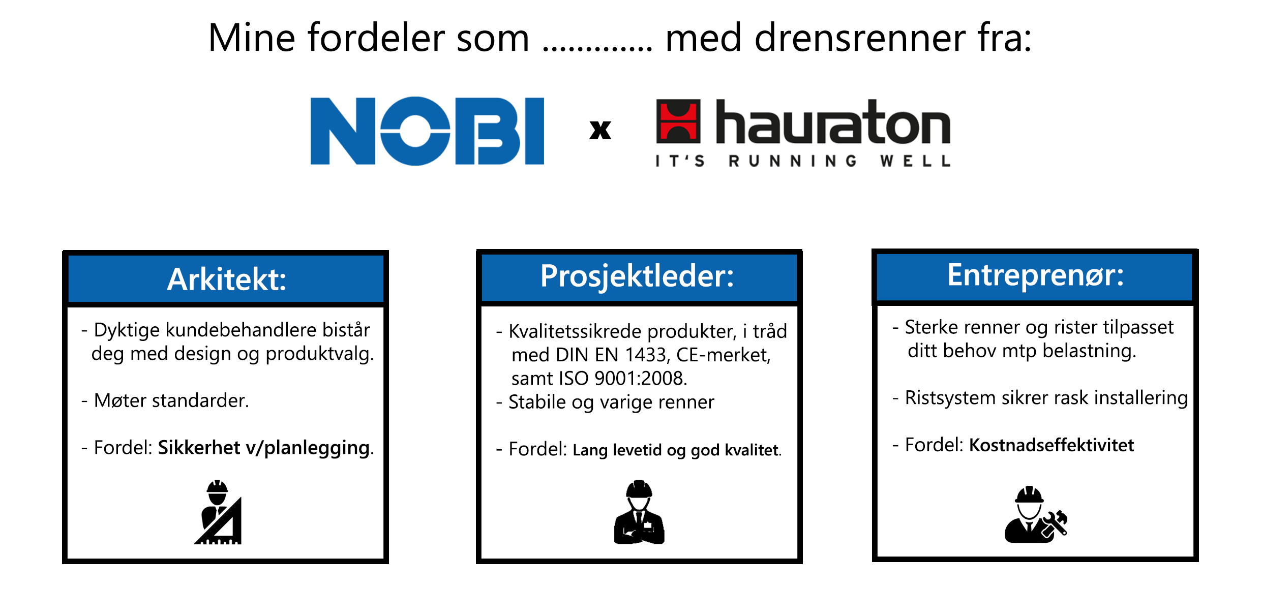 fordeler drensrenner industri