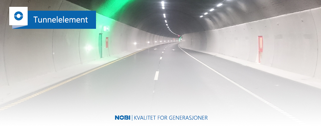 Tunnelelement fra NOBI - Prefabrikkerte betongelementer til tunnel - NOBI Samferdsel
