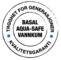 Basal Aqua Safe vannkum kvalitetskum fra NOBI