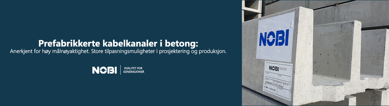 Kabelkanaler i betong