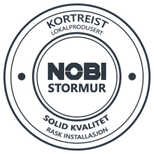 NOBI Stormur - en komplett støttemur i betong
