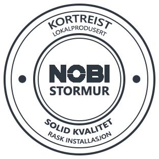 NOBI Stormur - en komplett støttemur i betong