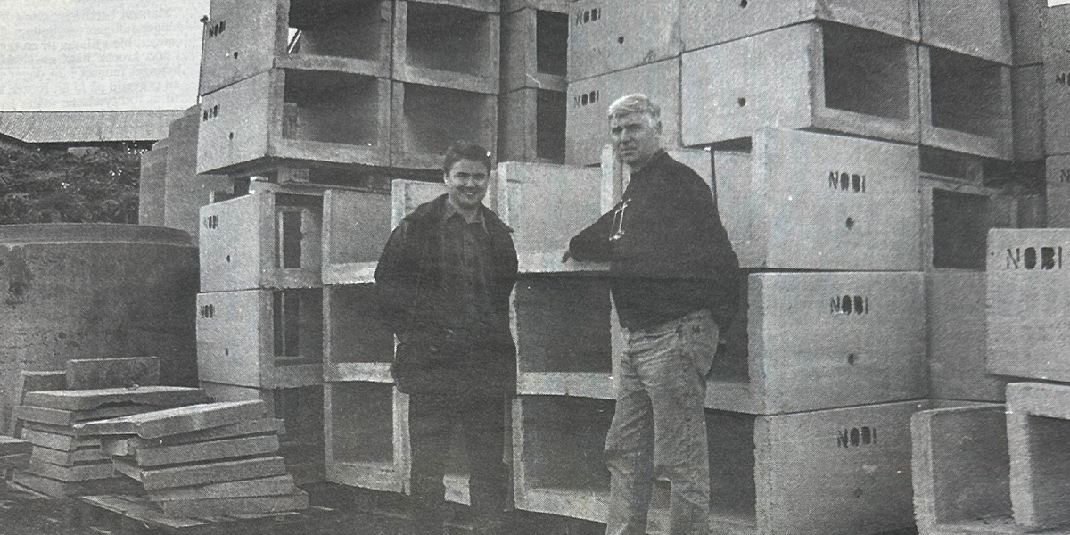 Prefabrikkerte betongkanaler - kabelkanaler fra NOBI