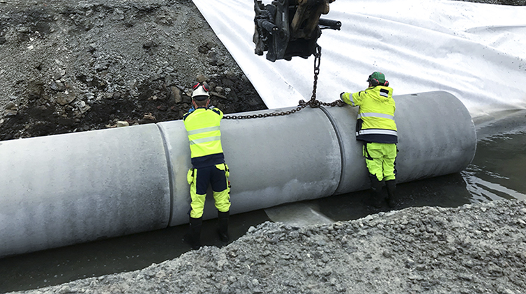 Rør og rørdeler i betong - Nobi - Norsk Betongindustri.
