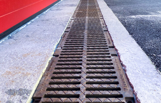 Betongrenne hauraton faserfix drensrenne