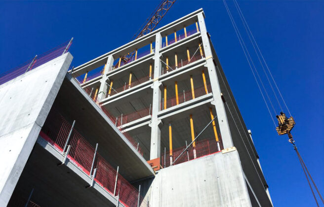 Prefabrikkerte søyler, bjelker og betongelementer