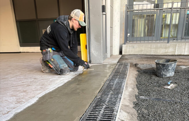 fiberarmerte betongrenner til kaianlegg