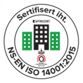 NOBI ISO-14001 miljøsertifisert